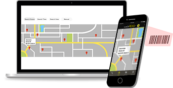 Capture GPS Location Per Scan Data Collection with Barcode Scanning
