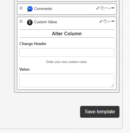 Export4 Create a place holder