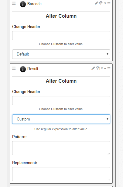 export3 Export template steps