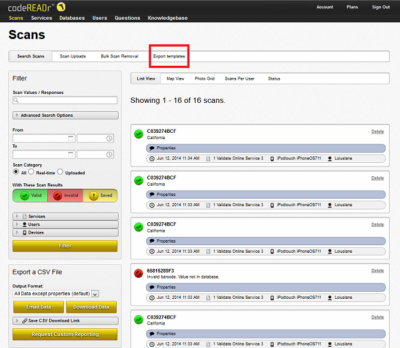 tinymediamanager export templates