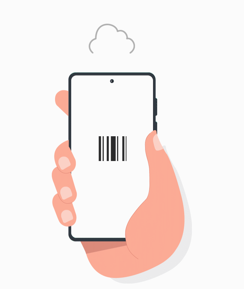 Secure Barcode Scanning between Device and Server